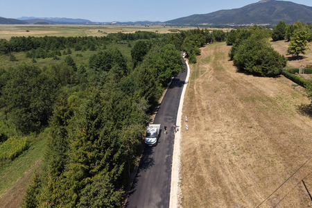 LIPSENJ GORENJE JEZERO NOV ASFALT  02 FOTO LJUBO VUKELIČ